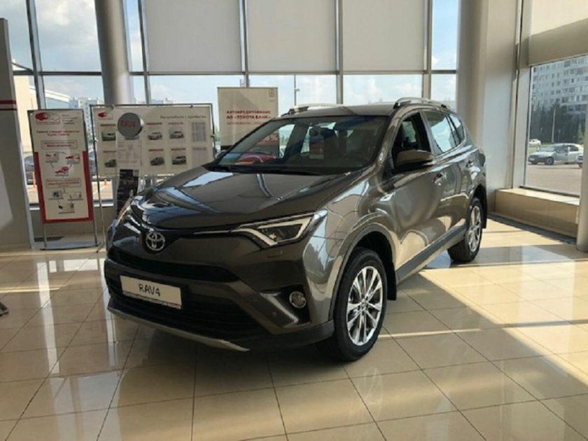 Серо-коричневый металлик Тойота rav4 2020
