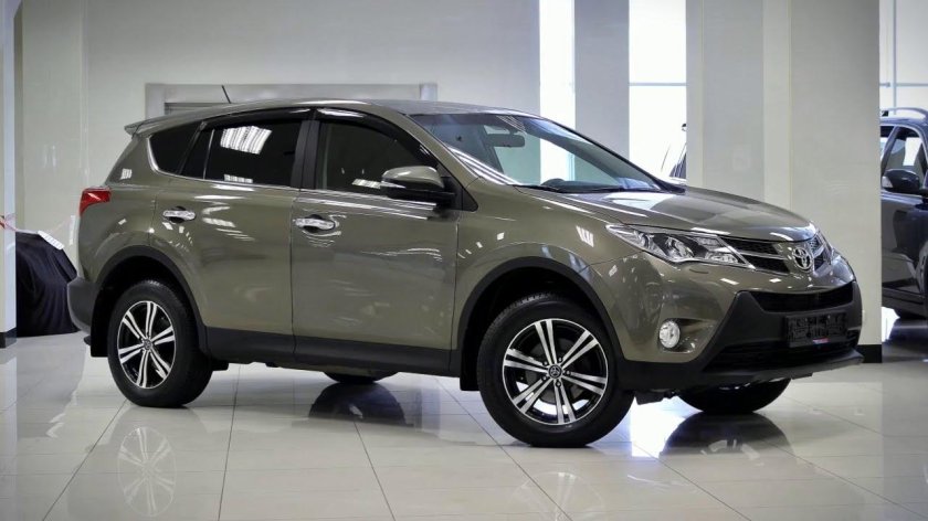 Тойота рав 4 коричневый