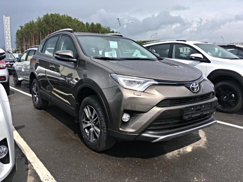 RAV 4 новый коричневый