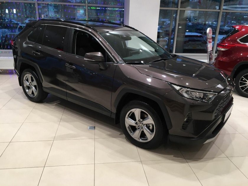 Тойота рав 4 2020 коричневая