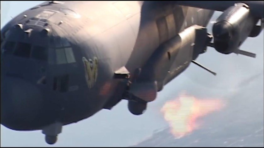 Разбитый АС 130