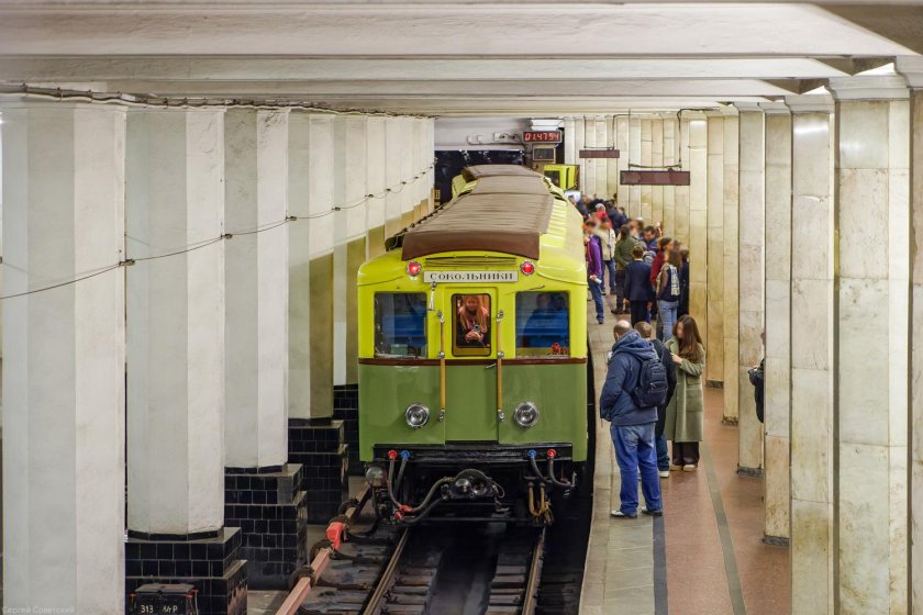 Московский метрополитен вагоны метро