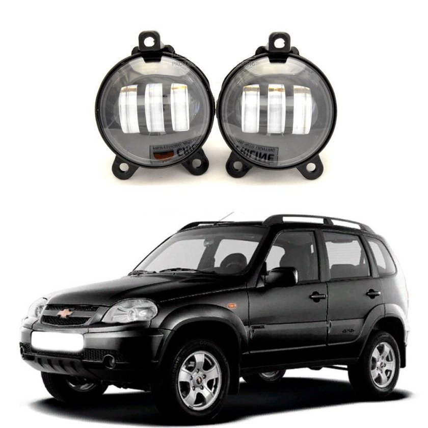 Туманки Нива Шевроле Бертоне