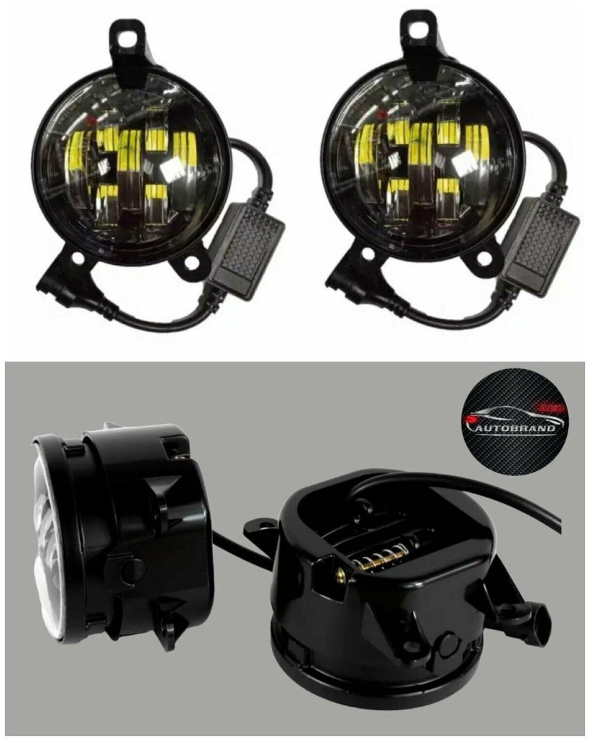 Фары противотуманные на ниву Шевроле диодные