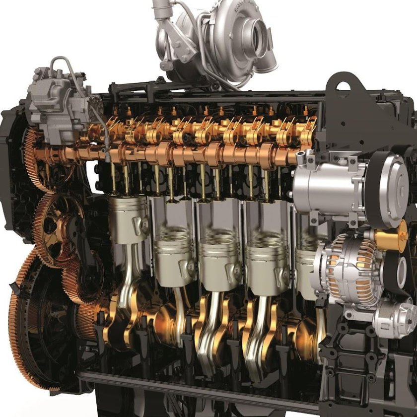 Рядный 4 цилиндровый двигатель