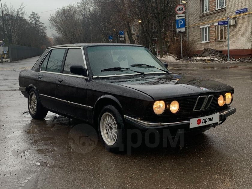 Бмв 5 серии 1986 года