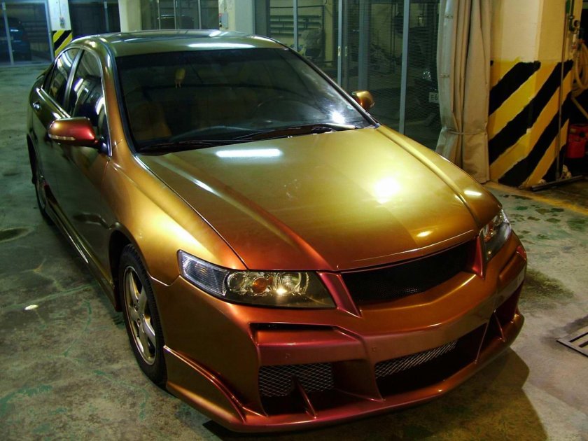 Хонда Аккорд 7 цвет хамелеон