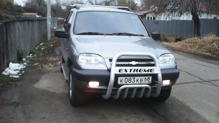 Кенгурин на ниву Шевроле