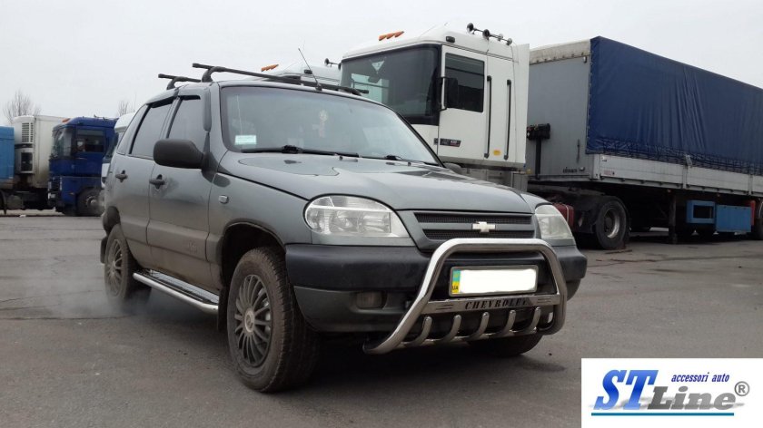 Кенгурятник на Шевроле ниву 2006