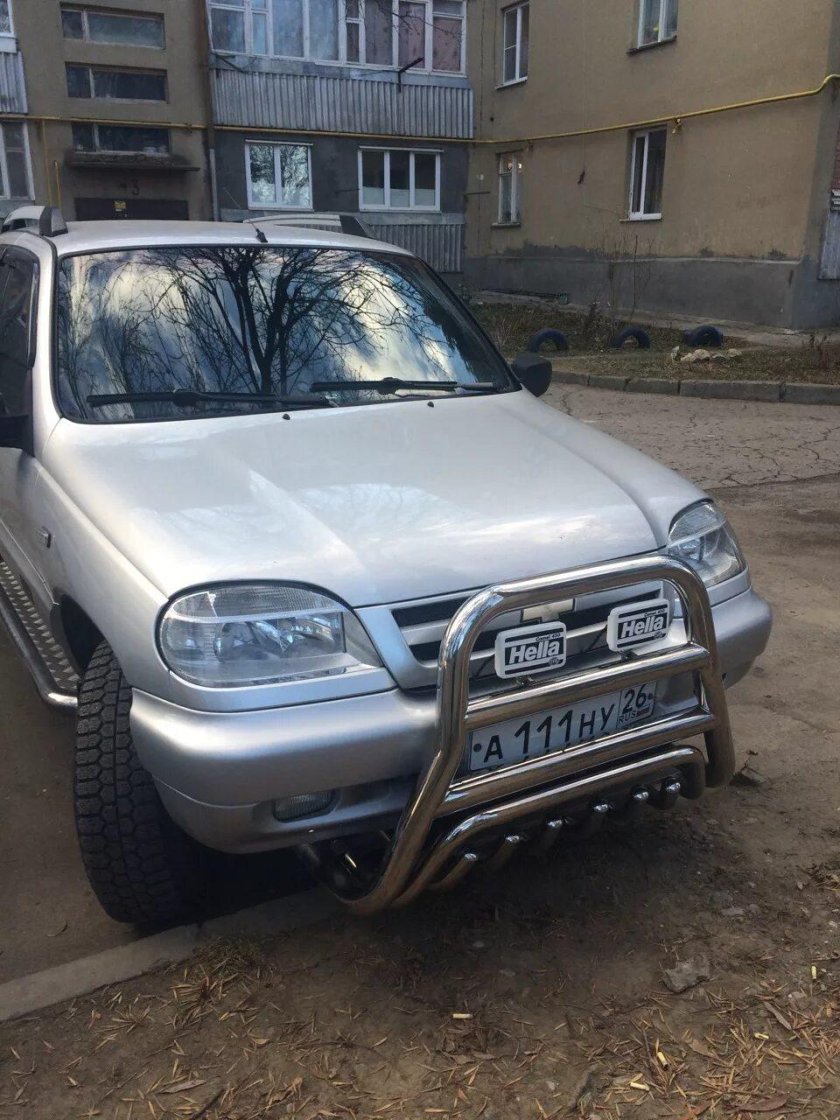 Кенгурин на ниву Шевроле