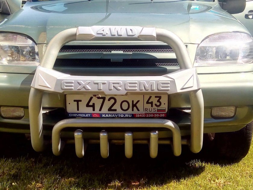 Кенгурин extreme Шевроле Нива