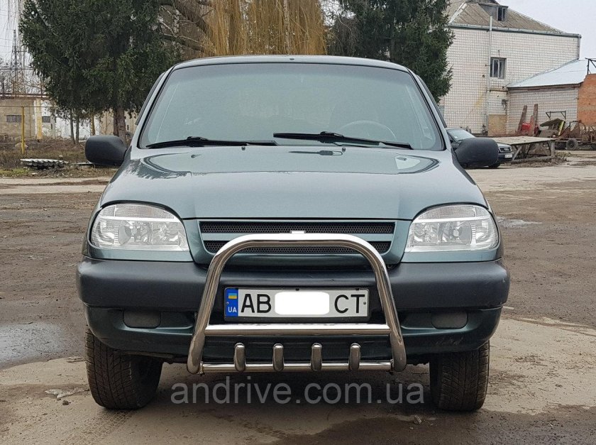 Кенгурятник на ниву шевроле