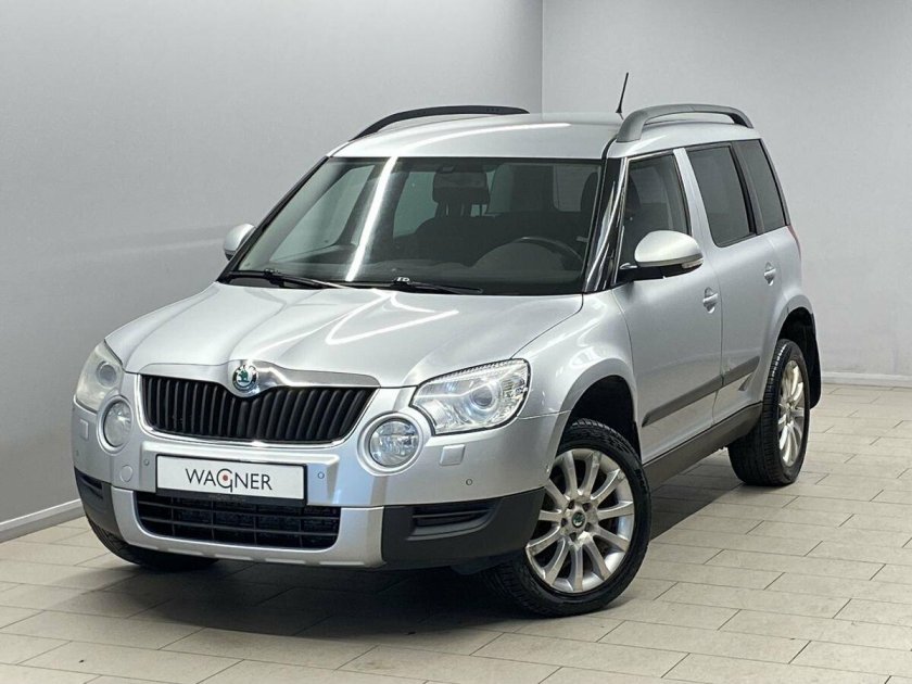 Skoda yeti 2011 silver