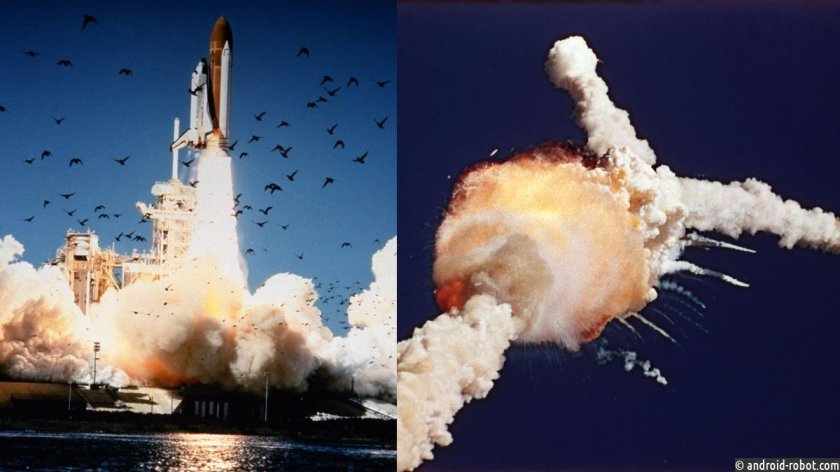 Шаттл Челленджер катастрофа 1986