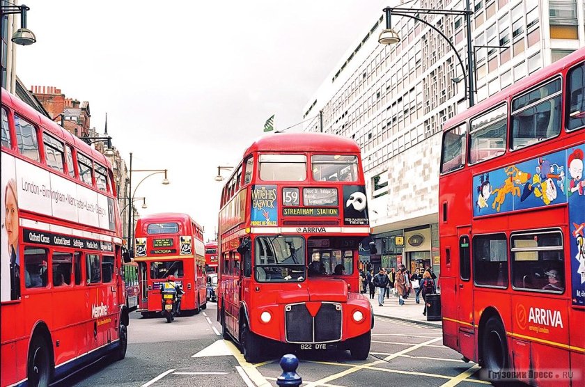 Левостороннее движение в Великобритании