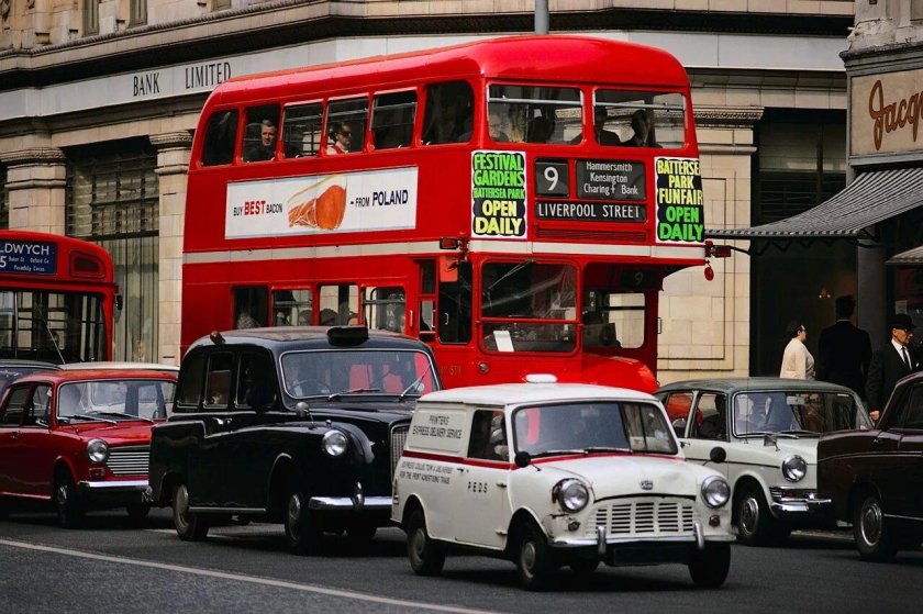 Левостороннее движение в Великобритании