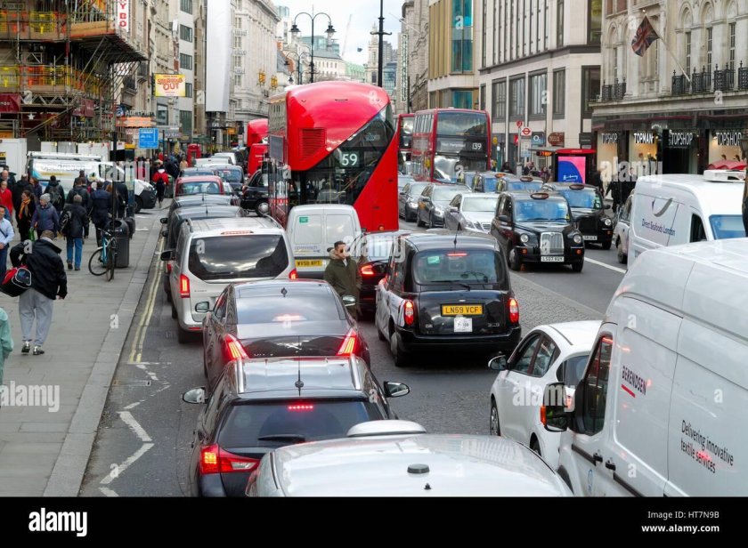 Левостороннее движение в англии