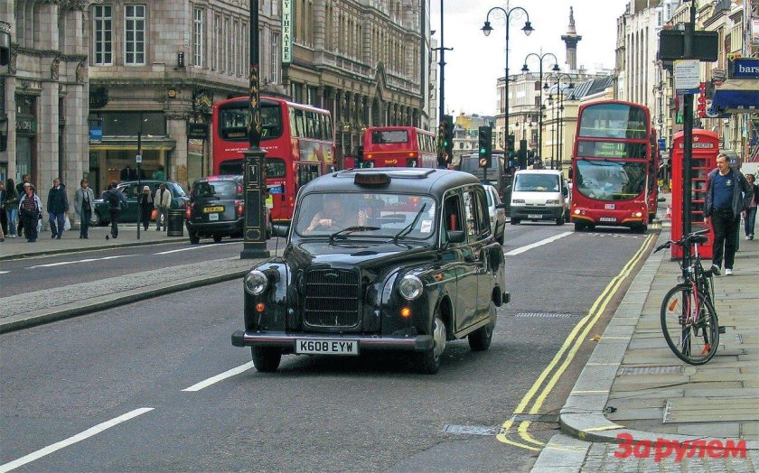 Английское такси КЭБ