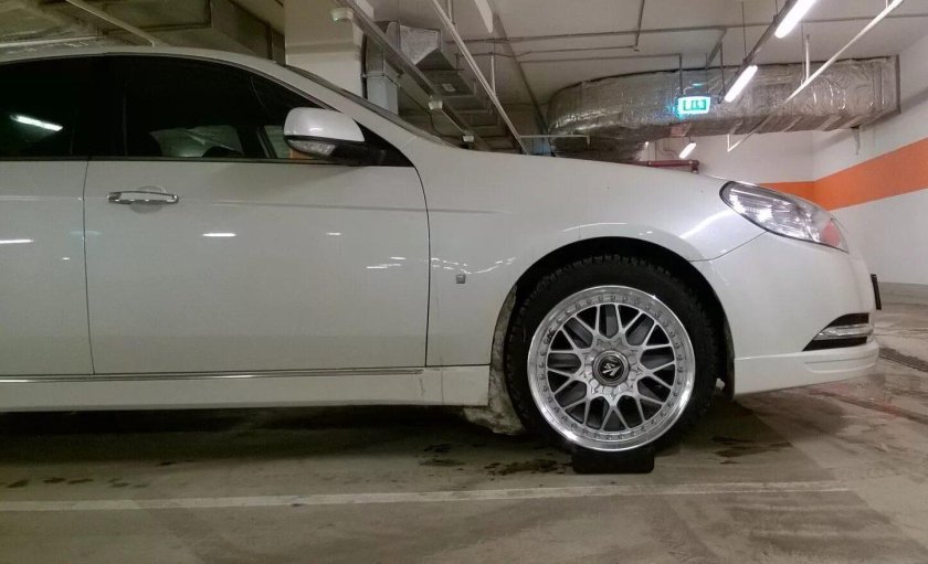 Диски р18 на Шевроле Эпика