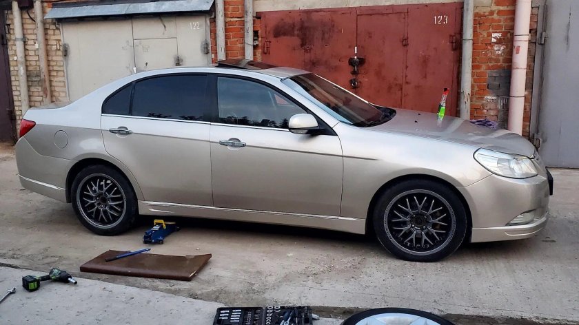 Шевроле эпика на 19 дисках