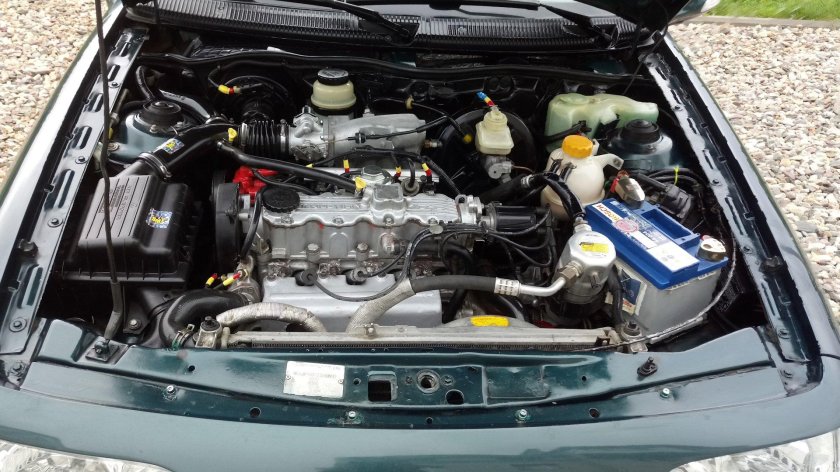 Дэу Эсперо 2.0 под капотом