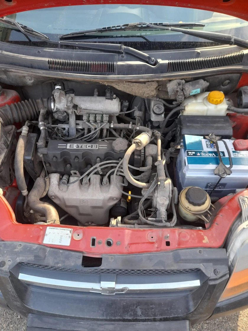 Авео т200 подкапотное