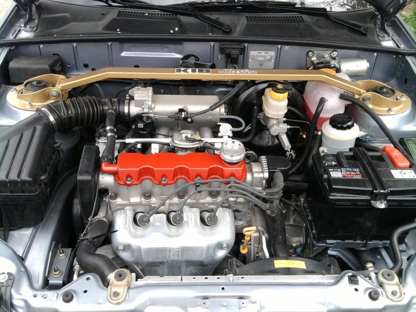 Шевроле Ланос 1.5 под капотом