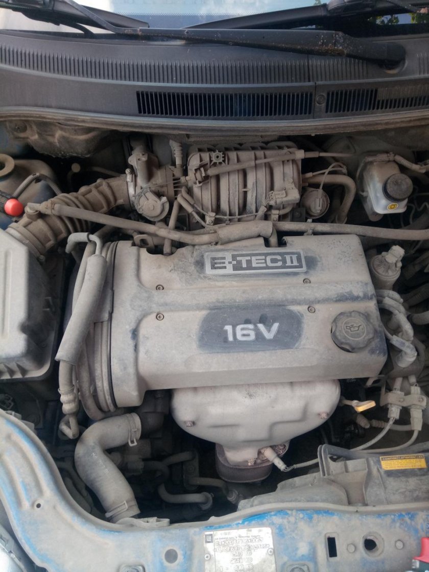 Двигатель шевроле авео 1.2 72 л.с