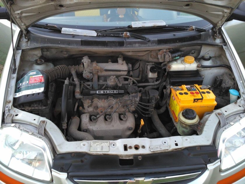 Двигатель шевроле авео т200