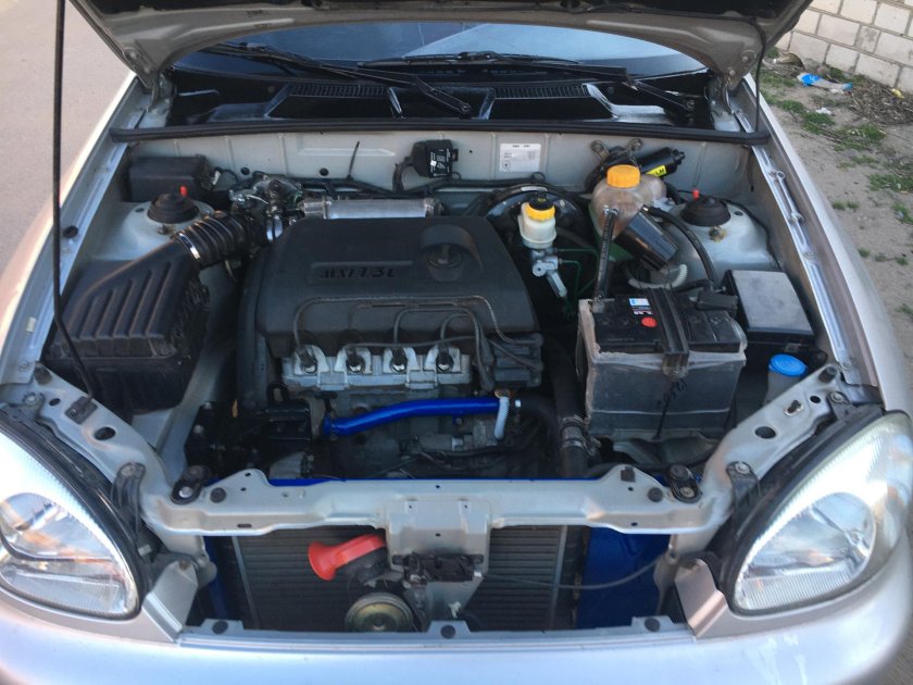 Авео т200 под капотом
