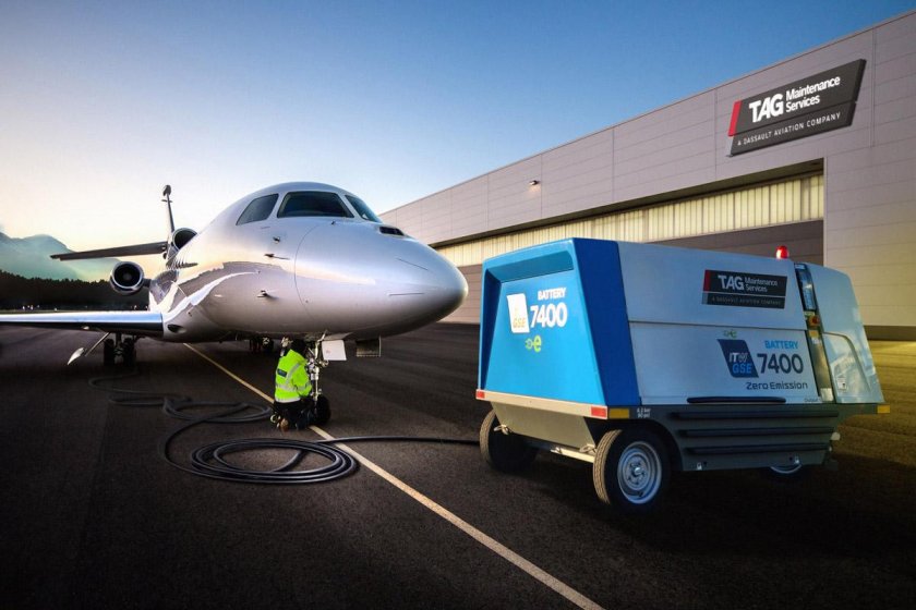 Наземный источник питания для самолета