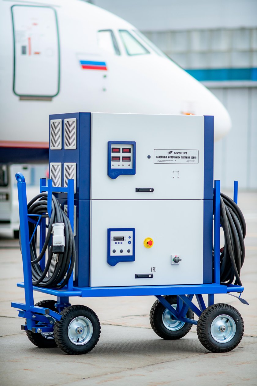 Наземный источник питания для самолета