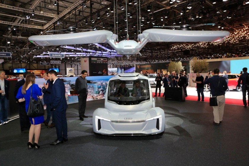 Ауди летающий автомобиль