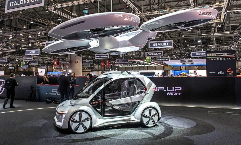 Летающий автомобиль Airbus