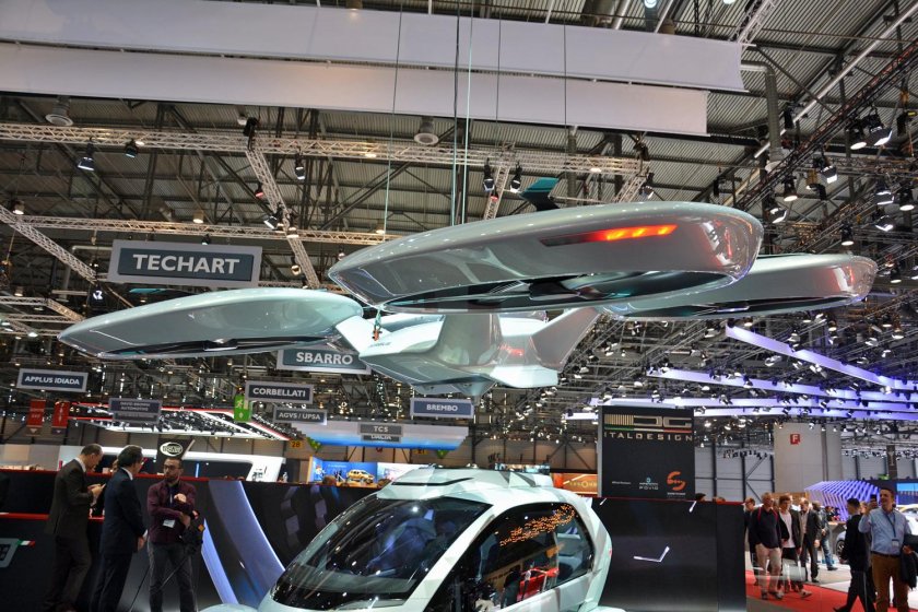 Flying car by airbus &amp; italdesign