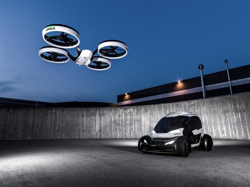 Парковка для летающих машин