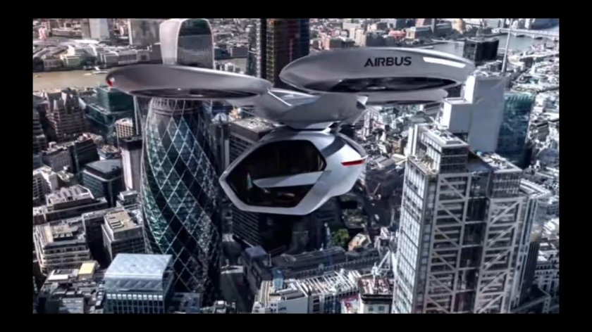 Летающая машина будущего