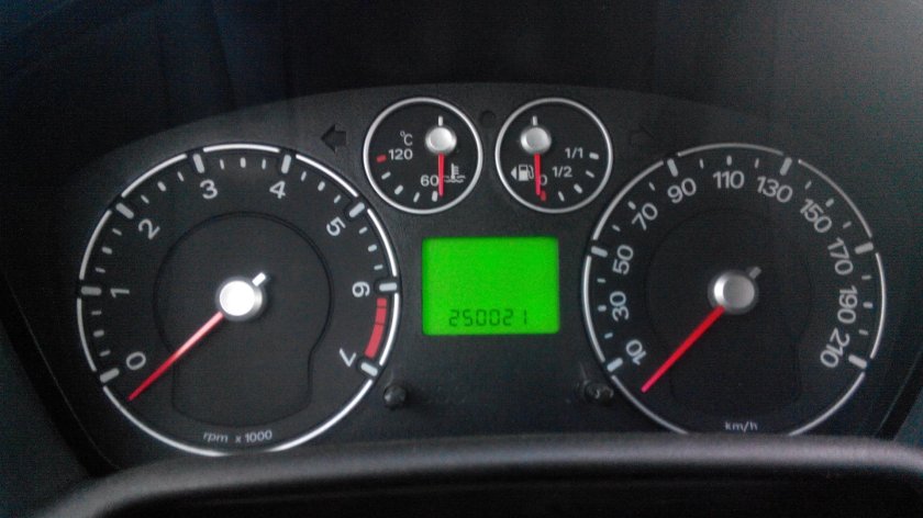 Форд Фьюжн спидометр