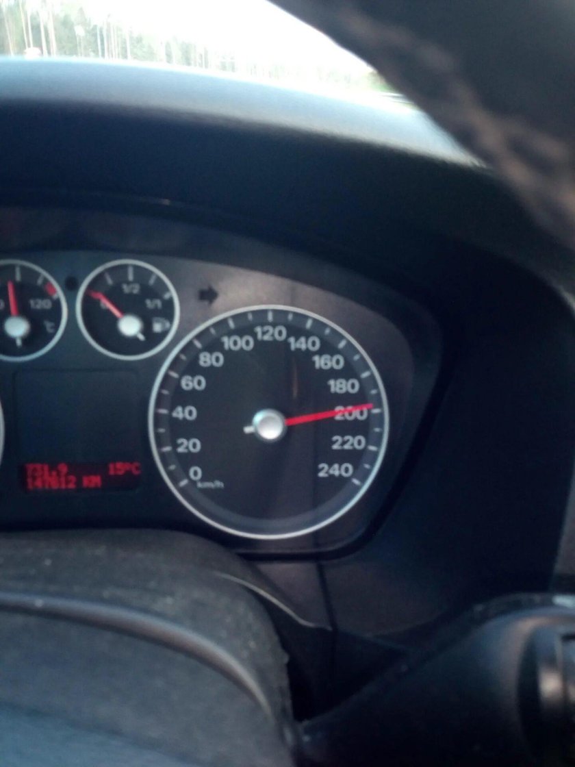 Форд фокус 2 200 км/ч