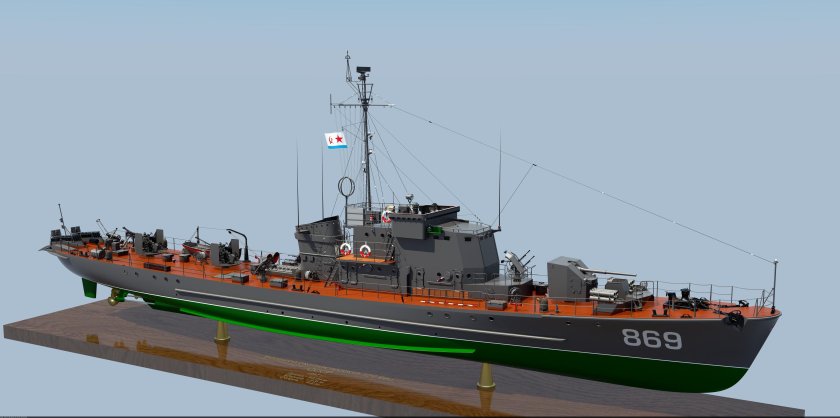 Морской охотник пр 122 бис