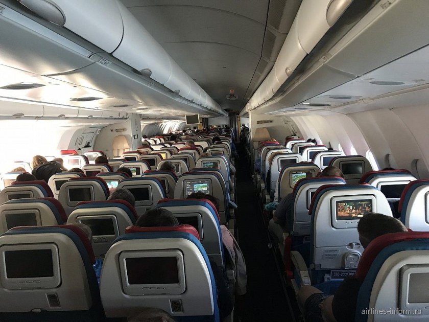Аэробус а330-200 салон