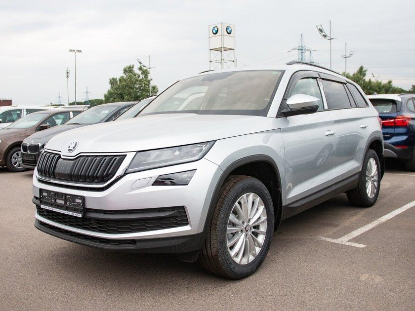Серебристый Brilliant металлик Kodiaq