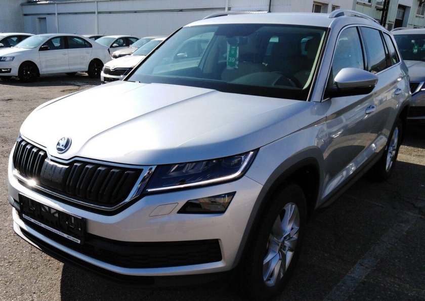 Skoda kodiaq 2016 — 2022 i серый
