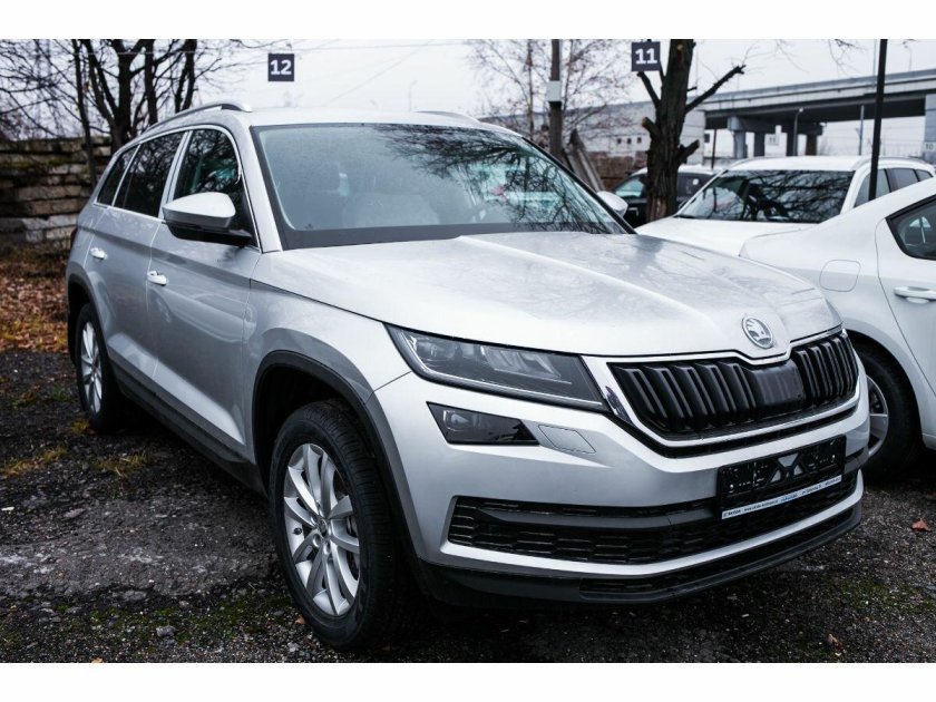 Skoda Kodiaq 2022 белый