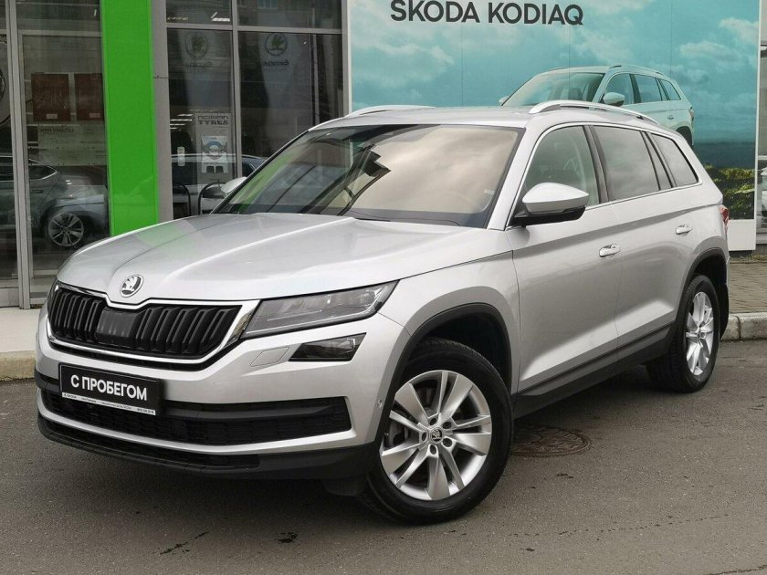 Шкода Кодиак серебристый