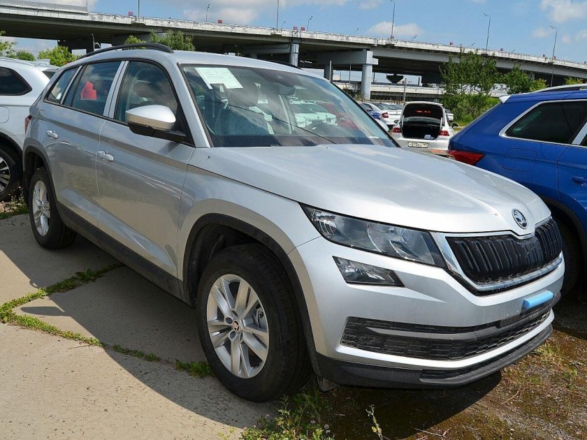 Skoda kodiaq brilliant silver