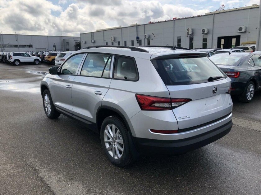 Серебристый Кодиак 2021