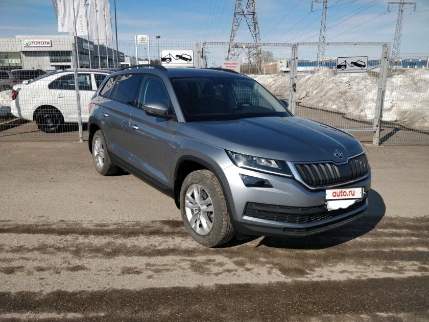 Skoda Kodiaq 2016 - 2022 i черный