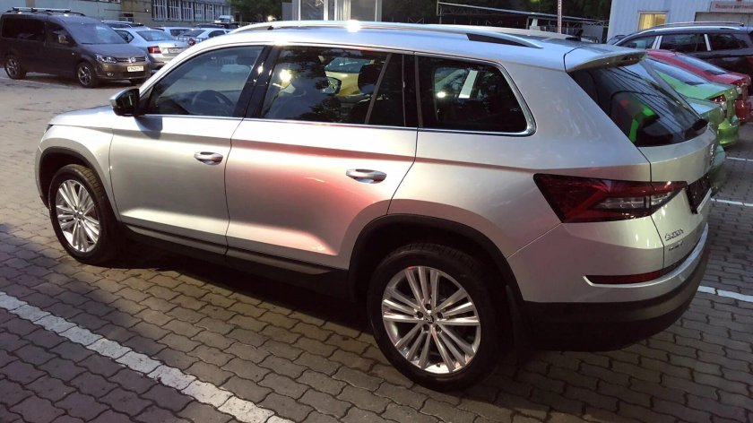 Skoda Kodiaq 2021 капучино металлик