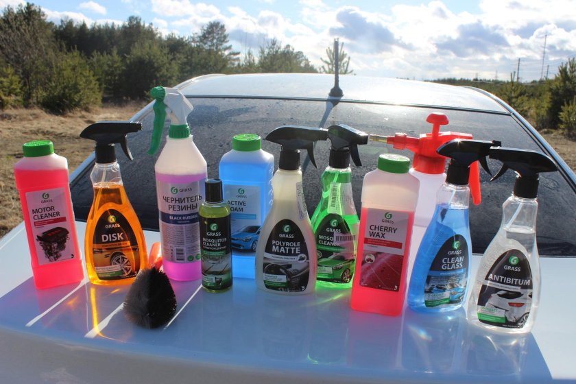 Химия для автомобиля Грасс